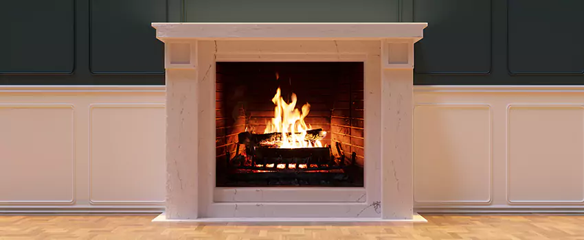 Open Flame Wood-Burning Fireplace Installation Services in Hannibal, Missouri
