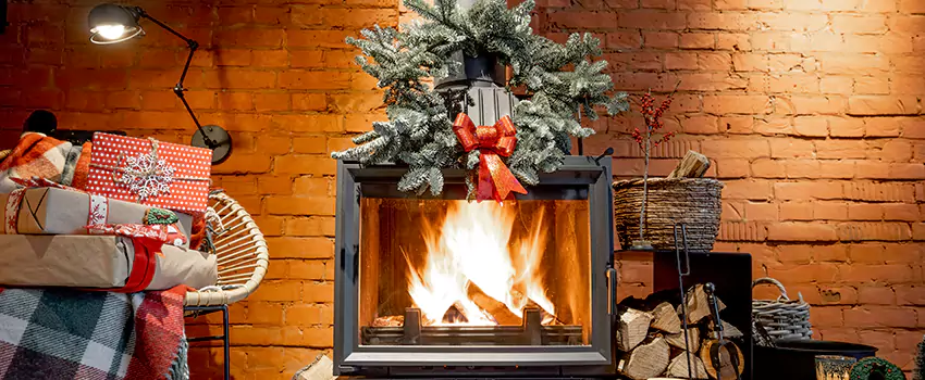 Travis Industries Linear Gas Fireplace Installation in Hannibal, Missouri