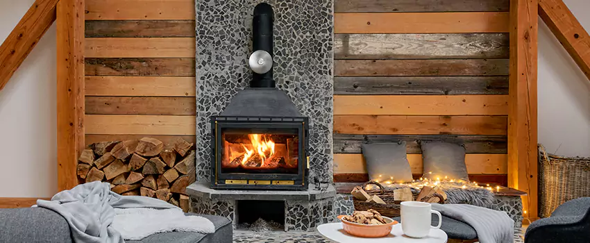 Thelin Hearth Products Direct Vent Gas Stove Fireplace Inspection in Hannibal, Missouri